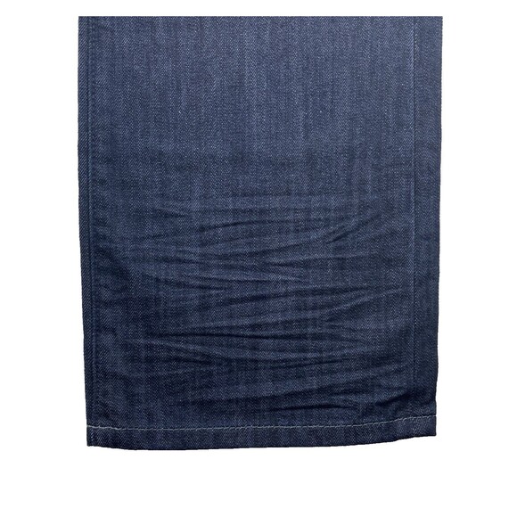 Express Jeans Mens 32x32 Rocco Slim Fit Boot Cut Dark Wash Denim 90s Revival Y2K - Picture 16 of 16